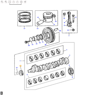 AGCO Gear OEM Precision Axle & Transmission Component | AG-748201M1