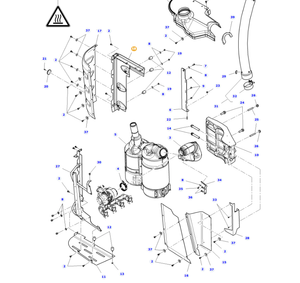 AGCO | Exhaust Shield | AG-Acx283341A