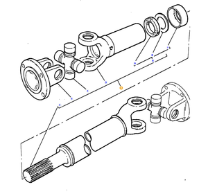 AGCO | Drive Shaft | AG-1696557M91