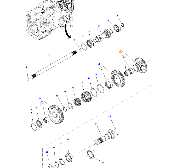 AGCO | Drive Gear | AG-4368346M2