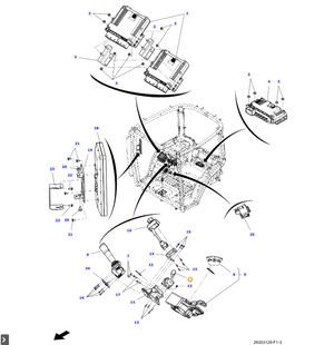 AGCO Combi Switch OEM Precision Control Component for Tractors | AG-ACW425791B