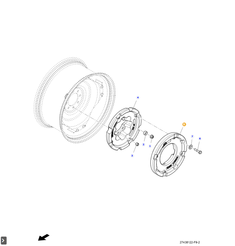 AGCO | Wheel Weight | AG-Acw009493A