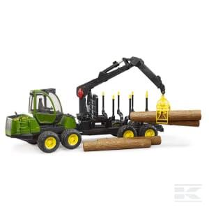 John Deere Forwarder Forestry Machine – 1:16 Scale, Durable & Playable Model | U02133