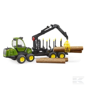 John Deere Forwarder Forestry Machine – 1:16 Scale, Durable & Playable Model | U02133