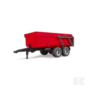 Kip Wagon Red – 1:16 Scale Tipping Trailer, Durable & Playable Model | U02211