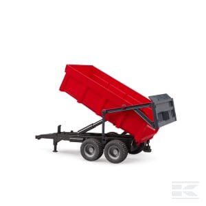 Kip Wagon Red – 1:16 Scale Tipping Trailer, Durable & Playable Model | U02211