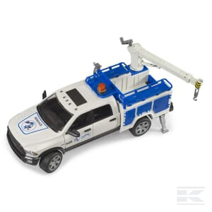 RAM 2500 Service truck with rotating beacon light - U02509