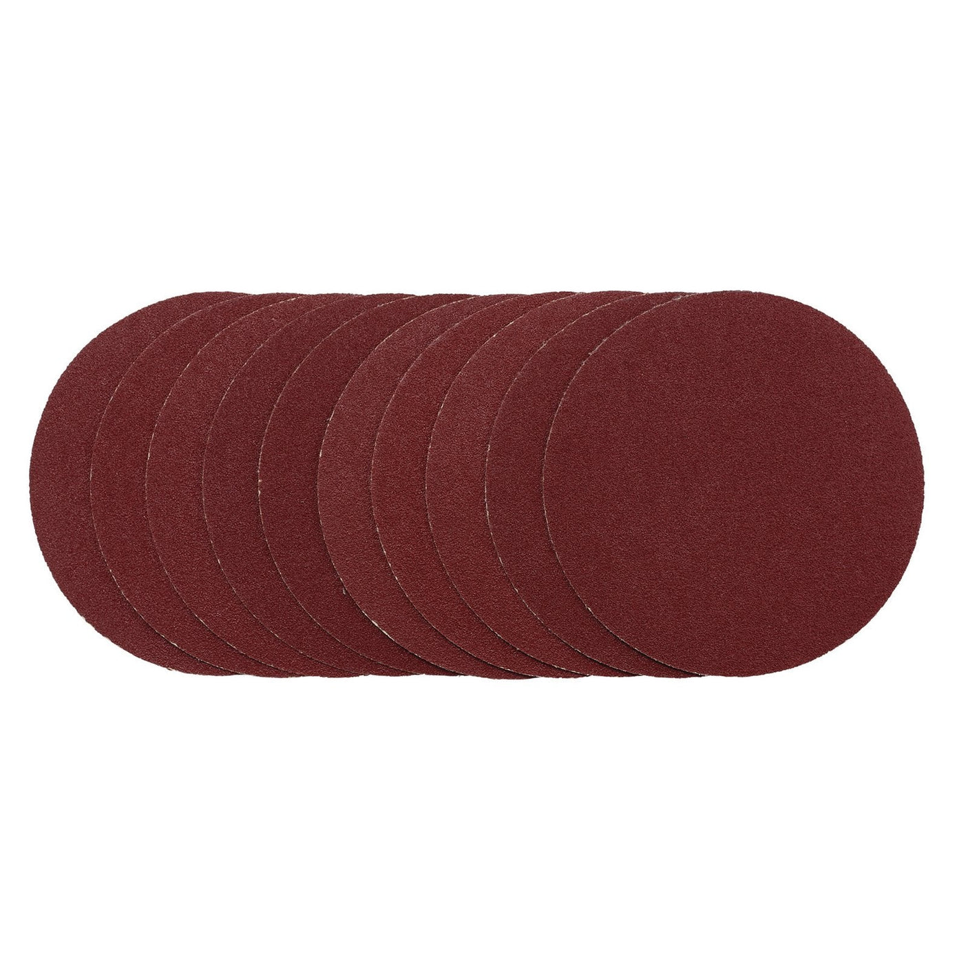 Draper Sanding Discs, 125mm, Hook & Loop, 80G (Pack Of 10) - SDHL125 - Farming Parts