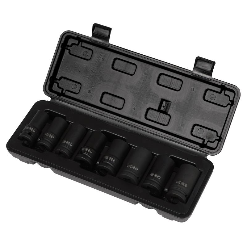 Locking Wheel Nut Removal Set, 1/2" Sq. Dr. (8 Piece)