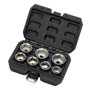 Oil Filter Socket Set, 3/8" Sq. Dr. (7 Piece)
