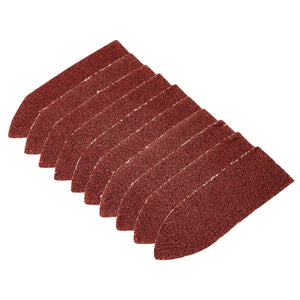 Draper Hook And Loop Finger Sander Sheets, 67 X 67 X 22mm, 80 Grit (Pack Of 10) - APT152 - Farming Parts