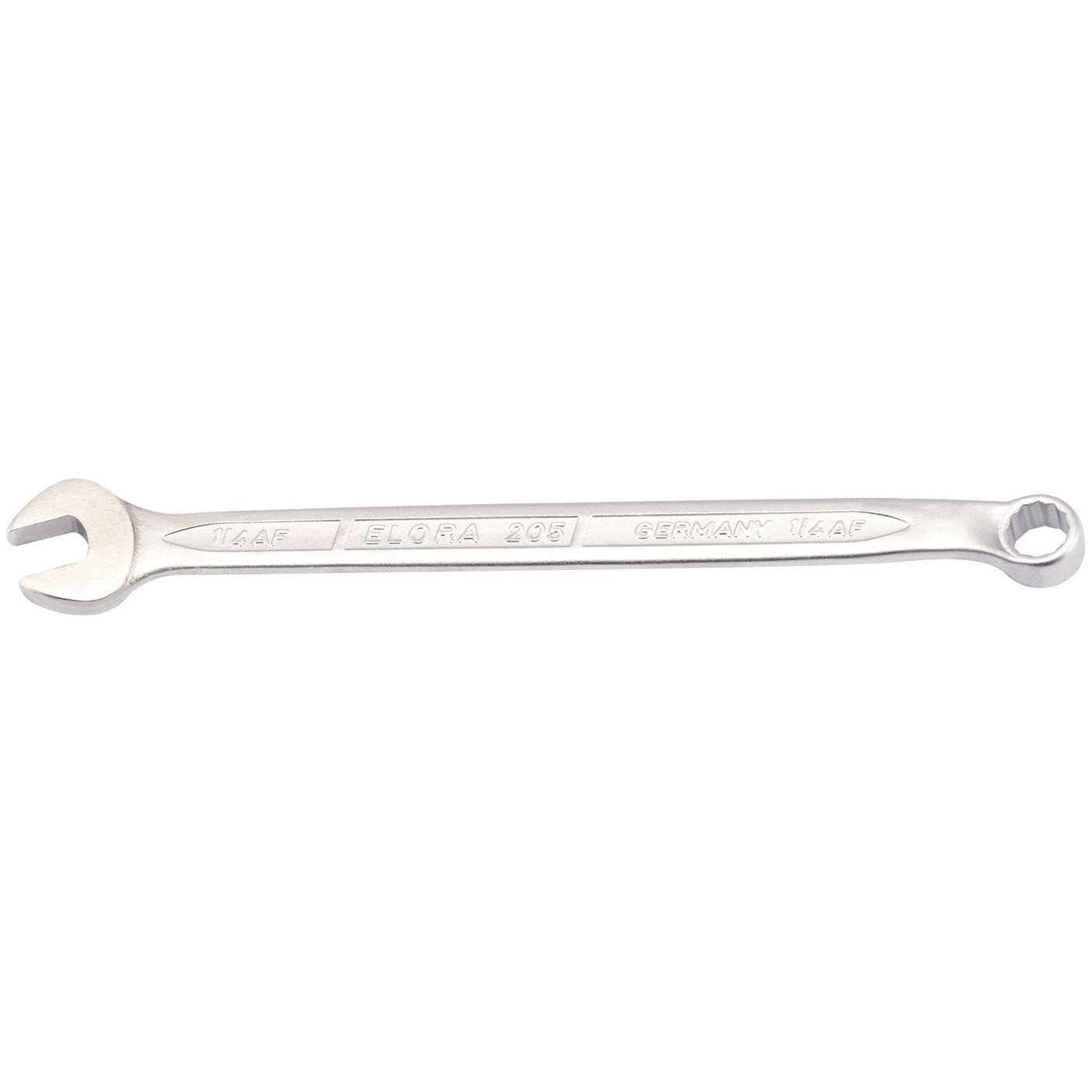 Draper Elora Long Imperial Combination Spanner, 1/4" - 205A-1/4 - Farming Parts