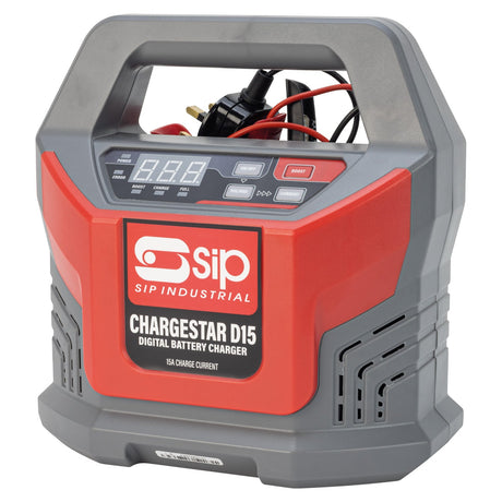 SIP CHARGESTAR D15 Digital Battery Charger | IP-03506 - Farming Parts