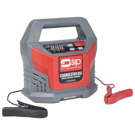 SIP CHARGESTAR D15 Digital Battery Charger | IP-03506 - Farming Parts