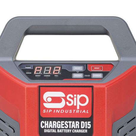 SIP CHARGESTAR D15 Digital Battery Charger | IP-03506 - Farming Parts