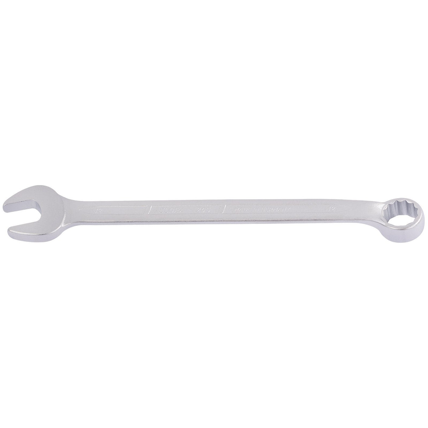 Draper Elora Long Combination Spanner, 12mm - 205-12 - Farming Parts