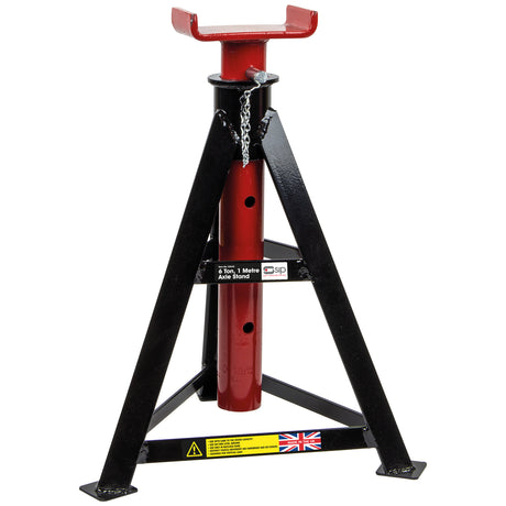 SIP 6 TON 1mtr Axle Stands Pair Adjustable Heavy-Duty SIP-03635