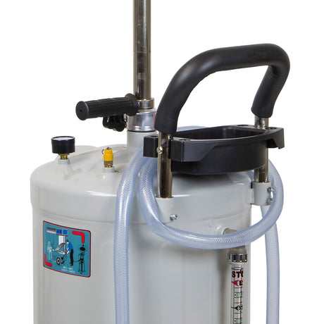 SIP 80ltr Gravity Oil Drainer Adjustable with Tray & Wheels SIP-03700