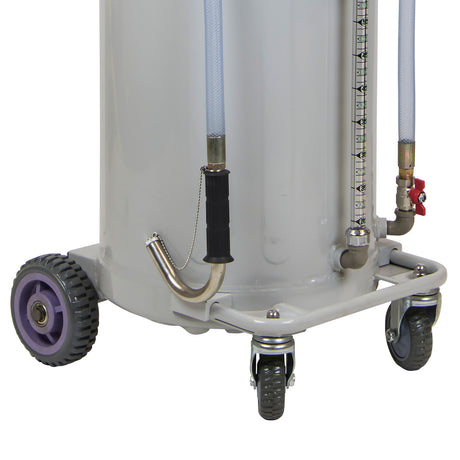SIP 80ltr Gravity Oil Drainer Adjustable with Tray & Wheels SIP-03700