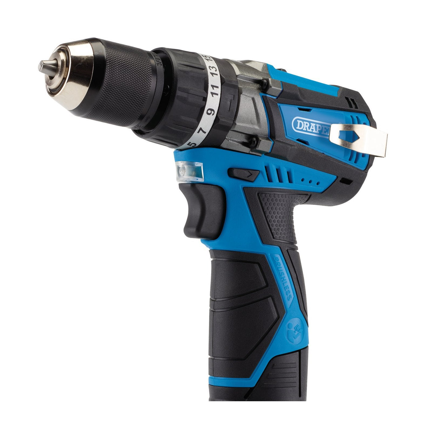 Draper 12V Brushless Combi Drill (Sold Bare) - BCD12V - Farming Parts