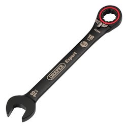 Draper Expert Hi-Torq®  Metric Reversible Ratchet Combination Spanner, 18Mm, Black | 8241Rmm/Bk