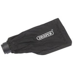 A Draper Spare Dust Bag For 03893 And 20513 - YPL683A, complete with a nozzle attachment in black, features the Draper logo on its side.