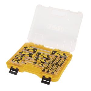 Draper Screwdriver Set With Case, Yellow (14 Piece) - 864/14/Y - Farming Parts