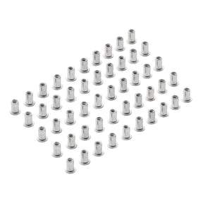 Draper Zinc Plated Threaded Insert Rivet Nuts, M4 X 0.7mm (Pack Of 50) - RIVNUT4 - Farming Parts