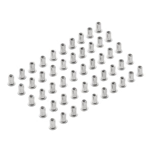 Draper Zinc Plated Threaded Insert Rivet Nuts, M4 X 0.7mm (Pack Of 50) - RIVNUT4 - Farming Parts