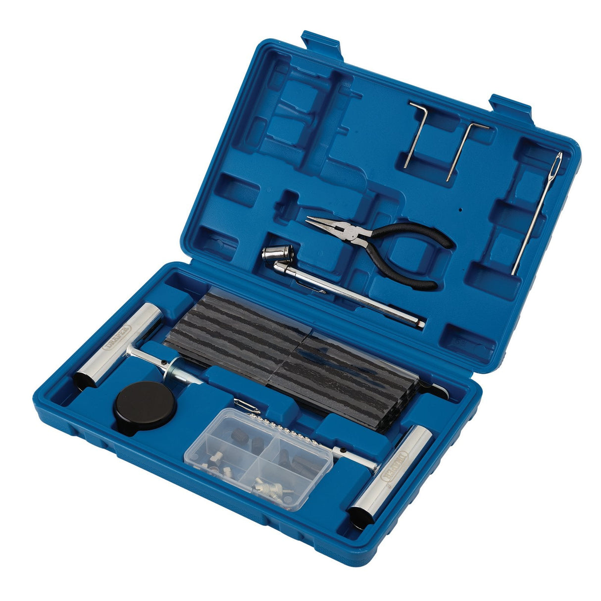 Draper Tyre Puncture Repair Kit For Tubeless Off Road Vehicles (65 Piece) - TPRK-65 - Farming Parts