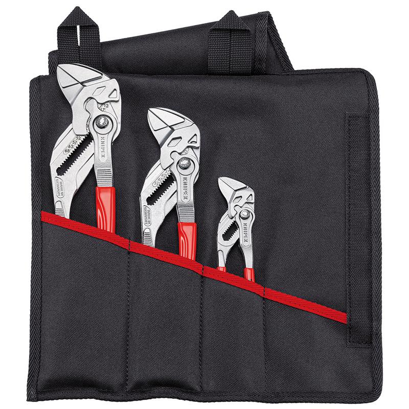 KNIPEX 00 19 55 S7 SET OF PLIERS WRENCHES, 3 PIECE