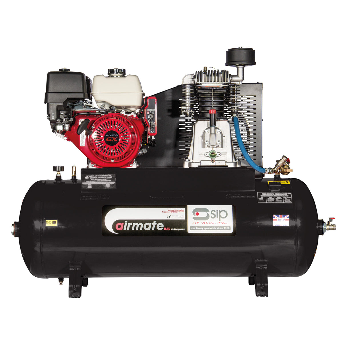 SIP ISHP11/150 HONDA Industrial Petrol Compressor – SIP-04459