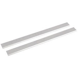 Two Draper Pair Of Spare Blades For 36312 - YBPT254SB, long and rectangular, positioned parallel to each other on a white background.