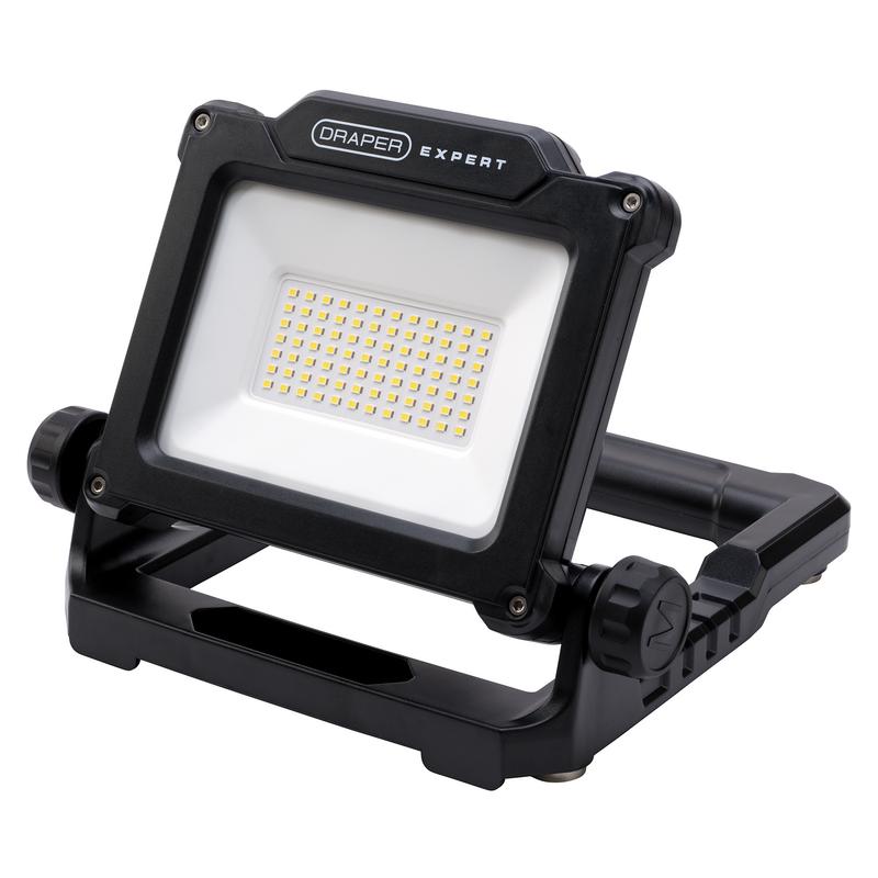 DRAPER EXPERT SMD LED AC/DC HYBRID WORK LIGHT, 3000 LUMENS, 24W