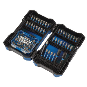 Draper Expert Impact Screwdriver Bit Set, 1/4" Hex (65 Piece) - IMBH65 - Farming Parts