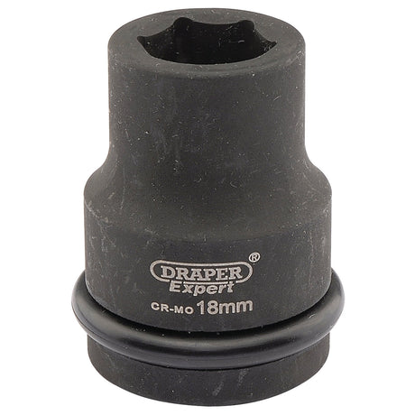 Draper Expert Hi-Torq&#174; 6 Point Impact Socket, 3/4" Sq. Dr., 18mm - 419-MM - Farming Parts