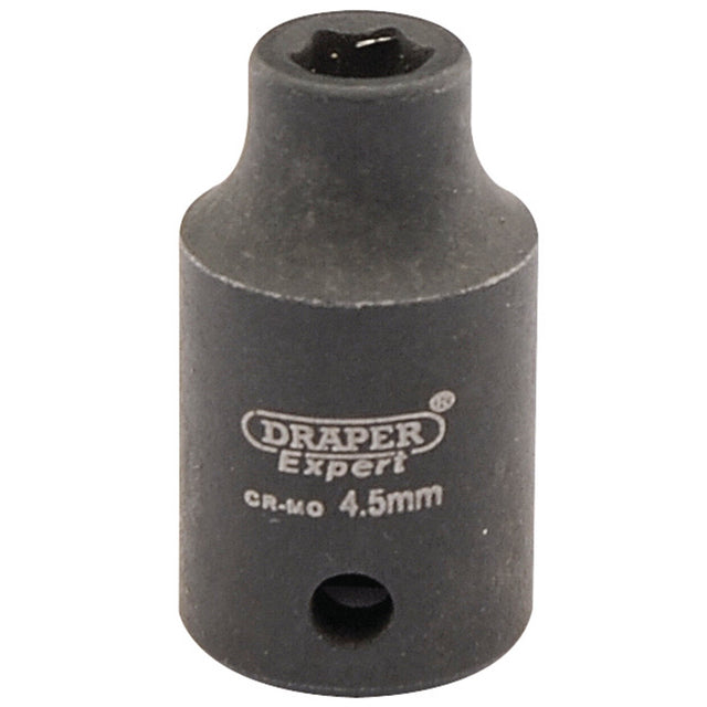 Draper Expert Hi-Torq&#174; 6 Point Impact Socket, 1/4" Sq. Dr., 4.5mm - 406-MM - Farming Parts