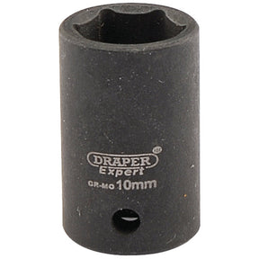 Draper Expert Hi-Torq® 6 Point Impact Socket, 1/4" Sq. Dr., 10mm - 406-MM - Farming Parts