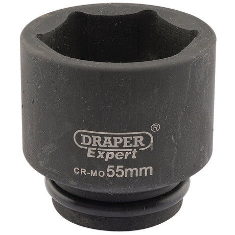 Draper Expert Hi-Torq&#174; 6 Point Impact Socket, 3/4" Sq. Dr., 55mm - 419-MM - Farming Parts