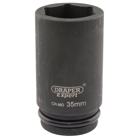 Draper Expert Hi-Torq&#174; 6 Point Deep Impact Socket, 3/4" Sq. Dr., 35mm - 419D-MM - Farming Parts
