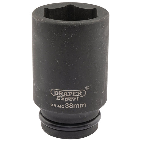 Draper Expert Hi-Torq&#174; 6 Point Deep Impact Socket, 3/4" Sq. Dr., 38mm - 419D-MM - Farming Parts