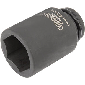 Draper Expert Hi-Torq® 6 Point Deep Impact Socket, 3/4" Sq. Dr., 42mm - 419D-MM - Farming Parts