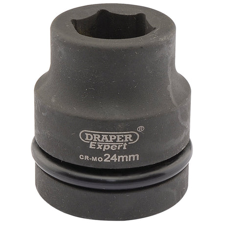 Draper Expert Hi-Torq&#174; 6 Point Impact Socket, 1" Sq. Dr., 24mm - 425-MM - Farming Parts
