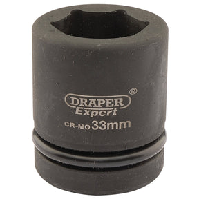Draper Expert Hi-Torq® 6 Point Impact Socket, 1" Sq. Dr., 33mm - 425-MM - Farming Parts