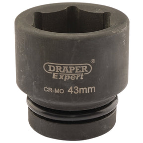 Draper Expert Hi-Torq® 6 Point Impact Socket, 1" Sq. Dr., 43mm - 425-MM - Farming Parts