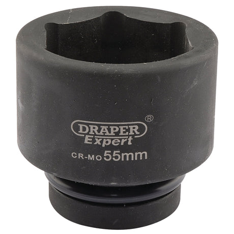 Draper Expert Hi-Torq&#174; 6 Point Impact Socket, 1" Sq. Dr., 55mm - 425-MM - Farming Parts
