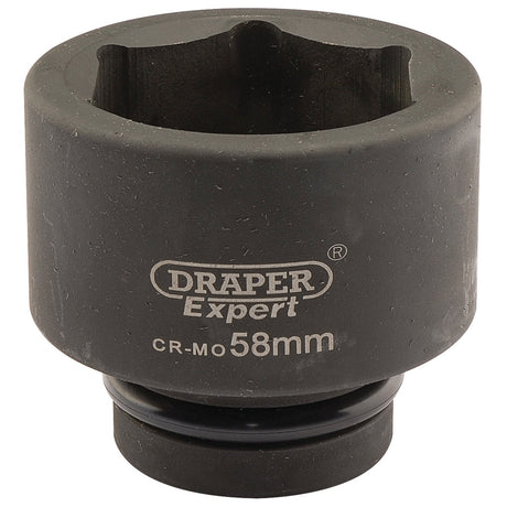 Draper Expert Hi-Torq&#174; 6 Point Impact Socket, 1" Sq. Dr., 58mm - 425-MM - Farming Parts