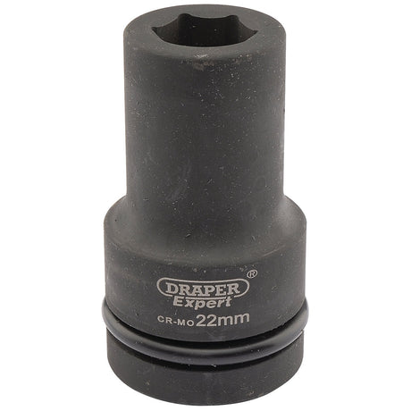 Draper Expert Hi-Torq&#174; 6 Point Deep Impact Socket, 1" Sq. Dr., 22mm - 425D-MM - Farming Parts