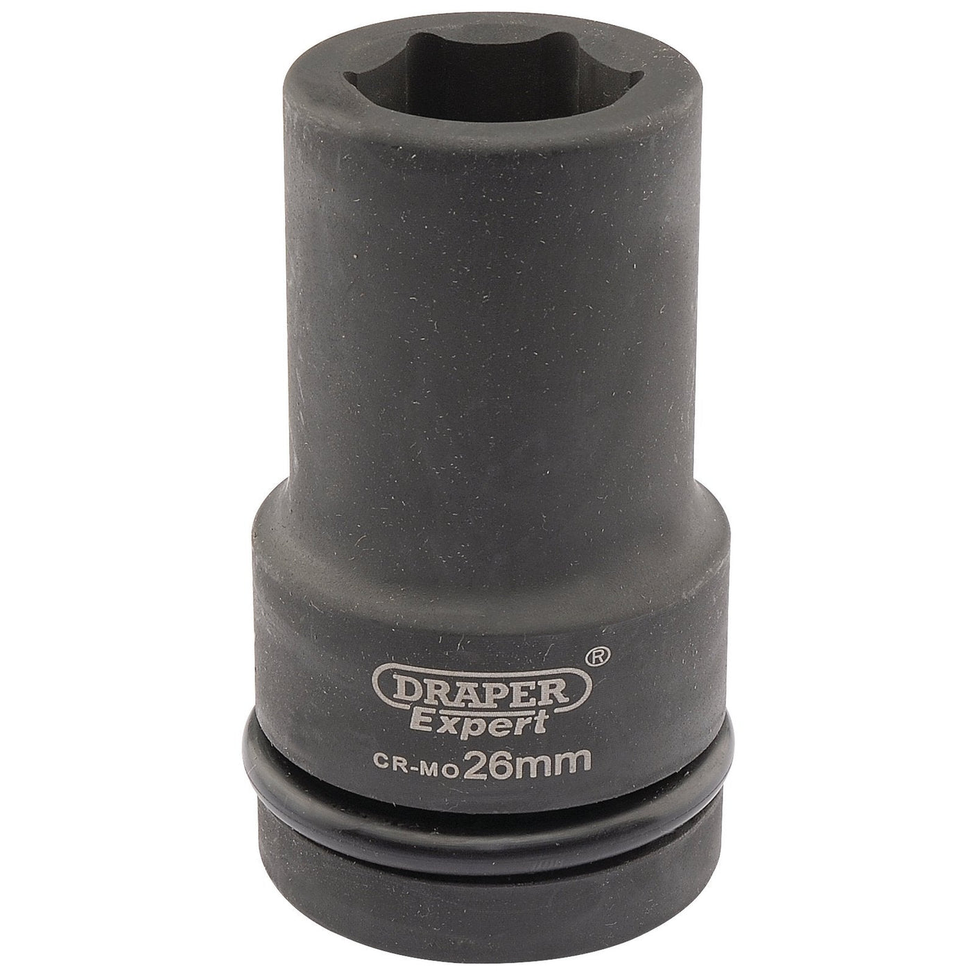 Draper Expert Hi-Torq&#174; 6 Point Deep Impact Socket, 1" Sq. Dr., 26mm - 425D-MM - Farming Parts