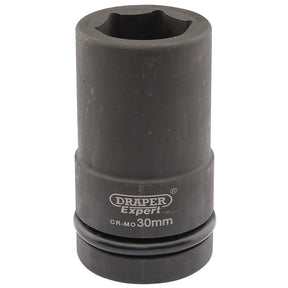 Draper Expert Hi-Torq® 6 Point Deep Impact Socket, 1" Sq. Dr., 30mm - 425D-MM - Farming Parts